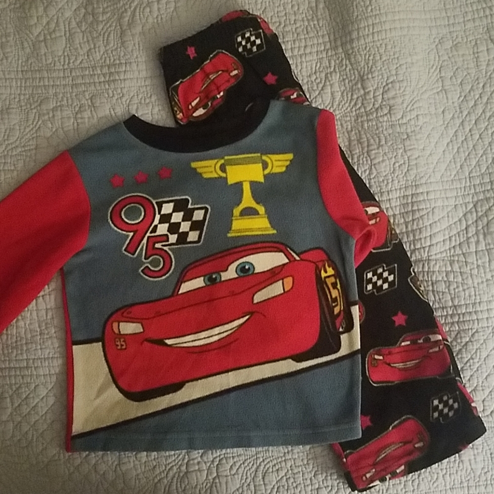 Cars fleece pajama set